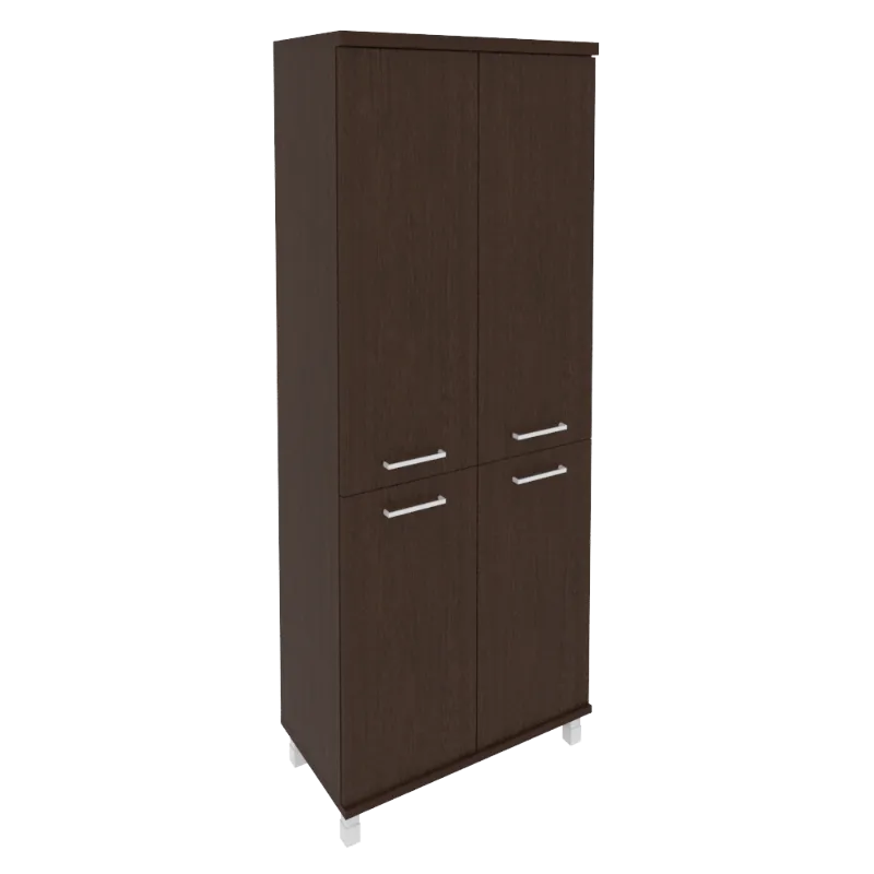 Шкаф высокий широкий First KST-1.3 (венге Цаво)